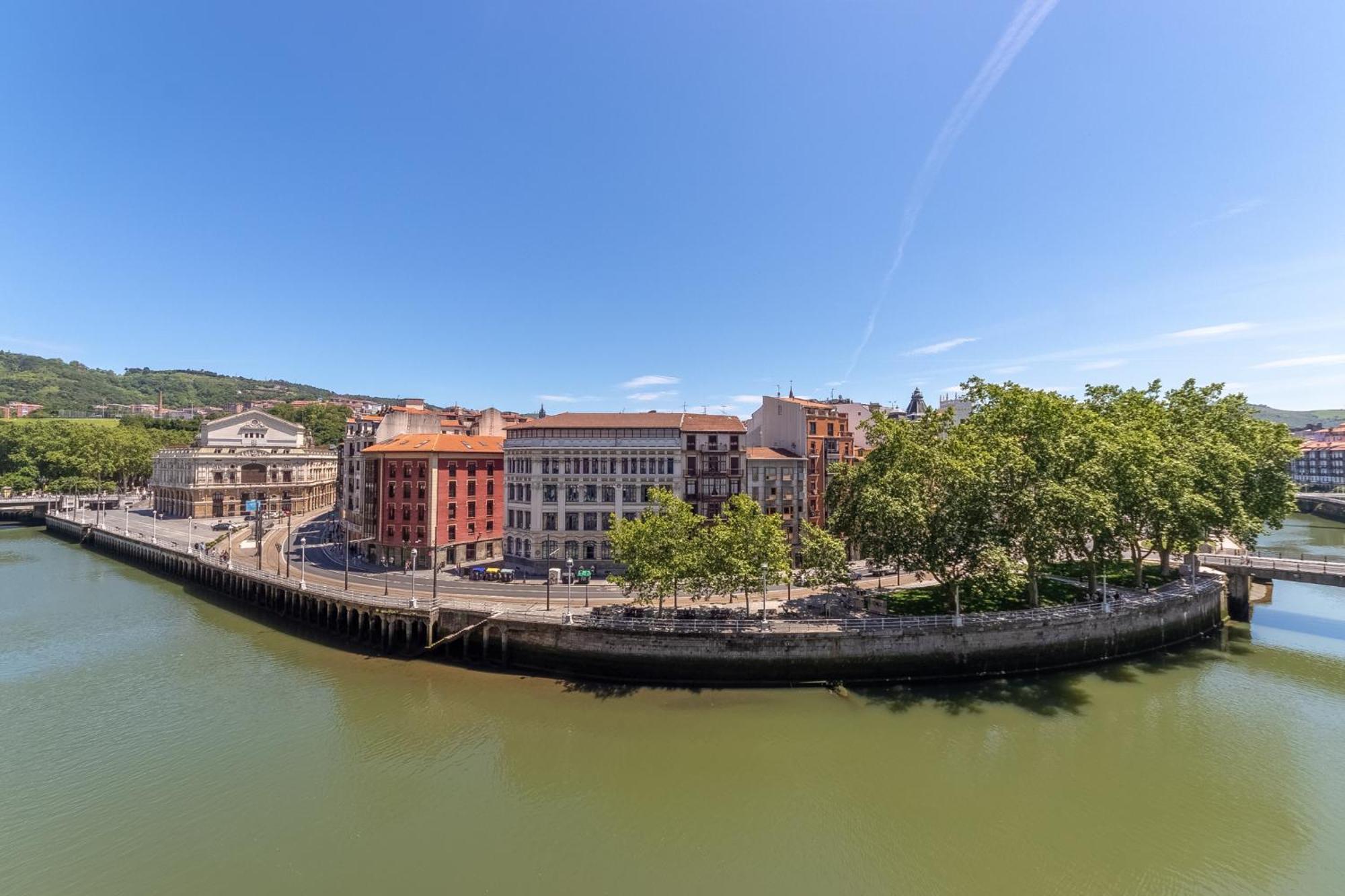 Apartamento Con Vistas A La Ria บิลเบา ภายนอก รูปภาพ